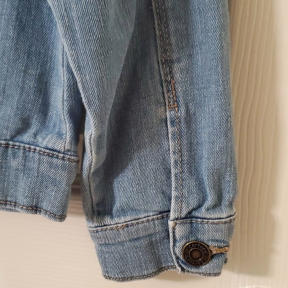Carter's Denim Button Front Jacket Girls Size 12 - Picture 9 of 10